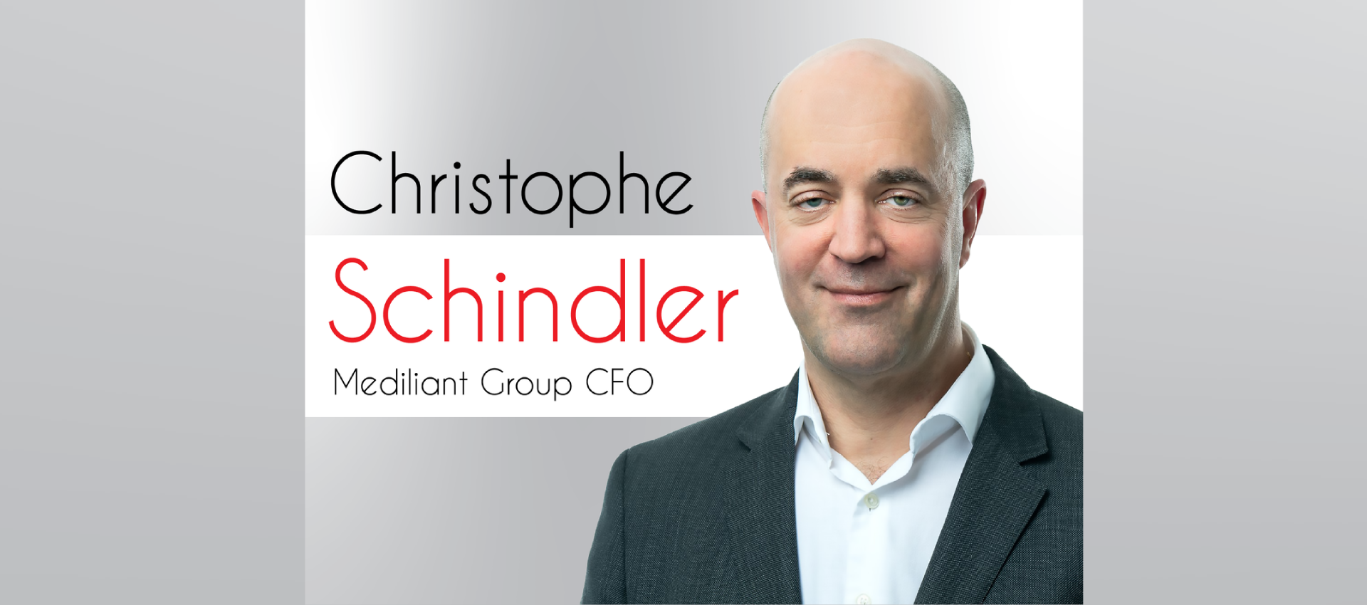 The addition of Christophe to the leadership team further enhances the Mediliant Group’s strategic growth plan.